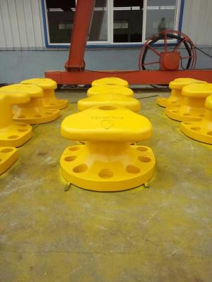 China Marine T-Head Bollard voor dockmooring met gegalvaniseerde graad 8.8 hardware en ontwerp voor maximale capaciteit en duurzaamheid Te koop