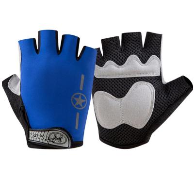 China Wholesale Shock Absorption OEM Padded Light Weight Shock Absorbing Breathable Protective Bike Cycling Gloves for sale