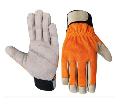 China Lawn Mower Gloves Garden Gloves with Durable Padded Breathable Foam and Spandex Back for Women and Men Ideal for Gardening and Roses for sale