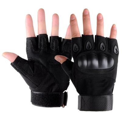 China Wear-Resistance Fingerless Combat Assault Military Gloves For Tactical And Police for sale