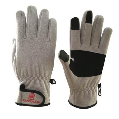 China Touch Screen Winter Warm Fleece Warm Outdoor Sport Windproof And Waterproof Gloves for sale