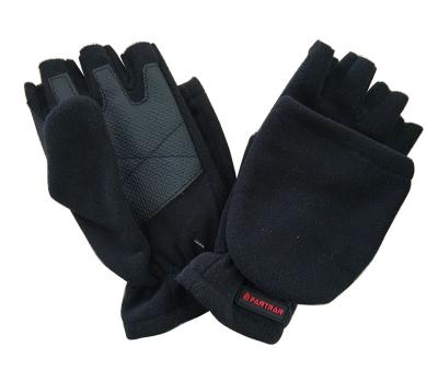 China Winter Sports Warm Fingerless Fleece Flip Top Gloves for sale