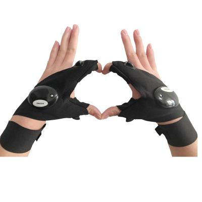 China LED FLASHLIGHT LED Flashlight Fishing Gloves Useful Upgrade Fits Men And Women And Outdoor Activities for sale