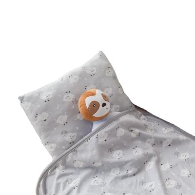 China Coberta Cooling Cloth Two Layers Others Baby and Kids Summer Blanket with Logo Fleece Pillow Set Sheep Print Pad Changing Blanket for sale