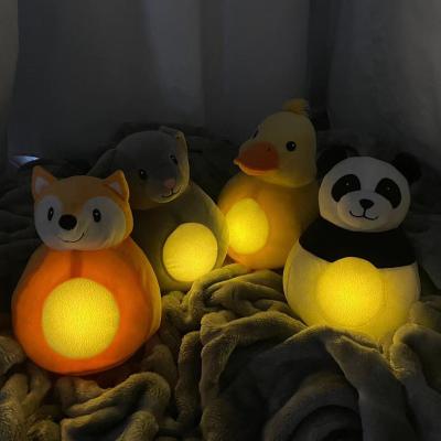 China Hot Selling Plush Children Character Night Friend Toy With Light for sale