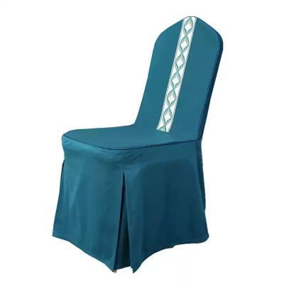 China New Classic Design Chair Cover For Dining Wedding Party Dining Chair Cover for sale