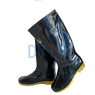 China OEM Steel Acid Resistant Cheap Black Worker Toe Wholesale Waterproof Safety Shoes for sale