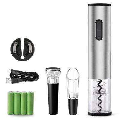 China 2022 Rechargeable Ni-MH Battery Electric Bottle Opener Gift Set For Wedding for sale