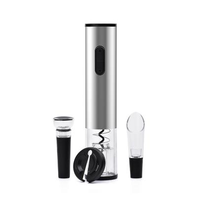 China Luxurious Viable 4 in 1 Alkaline Battery Electric Wine Bottle Opener Set for Best Gift for sale