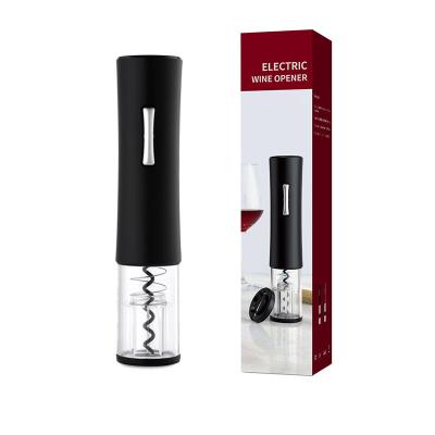 China 2022 Cost Effective Smallest Alkaline Battery Electric Corkscrew Wine Opener Stocked Hot-sell Amazon Battery Operated for sale