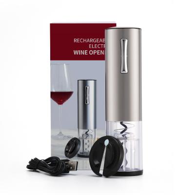 China Cost Effective Hot Sales Stainless Steel Wine Opener Electric Wine Twists Rechargeable Wine Opener for sale