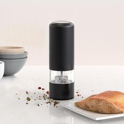 China Amazon Sustainable Product Mini Mill Electric Salt And Delicate Pepper Grinder Set In Stock for sale