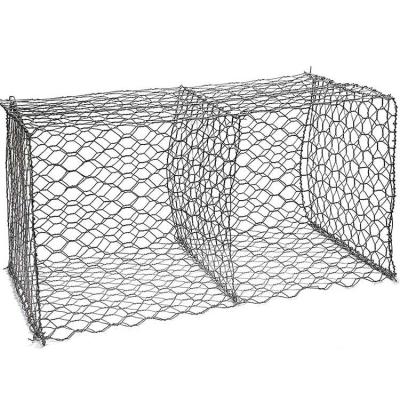 China Easily Assembled Best Selling Hexagonal Wire Mesh Gabion Wire Mesh PVC Coated Steel Wire Mesh Galvanized Gabion Box for sale