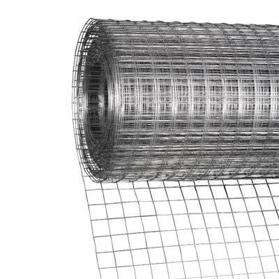 China Plain Weave Mesh Roll Welded Wire Welded Mesh Roll 1/2 Gi'x1/2