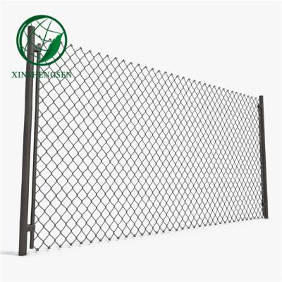 China Fence Mesh Factory Price 6 Feet Galvanized Chain Link Fence Farm Fence for sale