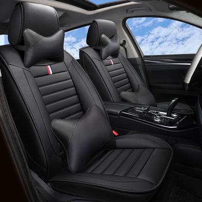 China Protect Fly5D Car Design Interior Universal Seat Covers Car Leather Seat Covers Set Waterproof Seat Cover for sale