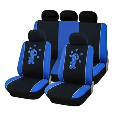 China Universal FLY5D sports car seat covers embroidery polyester fabrics car seat covers material for seat protect for sale