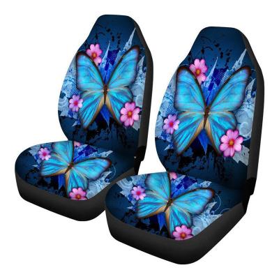 China Protect Universal Car Interior Disposable Seat Covers Waist Car Polyester Auto Protector Fly5D For Women for sale