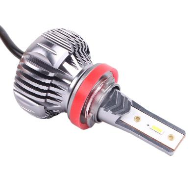 China Car LED Headlight AutoBid Car Led Car Auto Headlights H4 H7 H8 H9 H11 9005 12V 56W Mini Size Fanless Bulbs 9006 Led Fog Driving Lights for sale