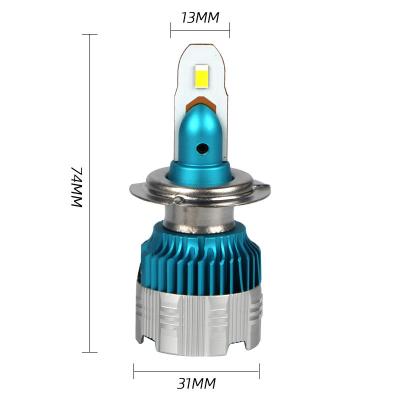 China LED Headlight MI2 Car Led Headlight Factory Direct Wholesale Price Led H4 50W Car Lights H1 H7 H8 H9 H11 9005 Auto Lighting System 9006 for sale