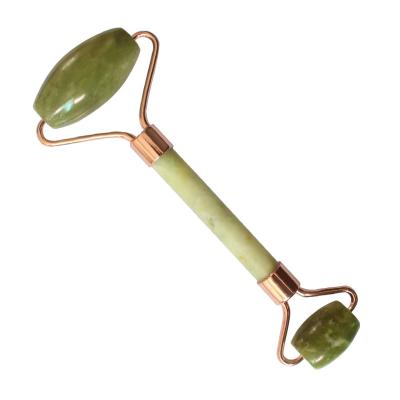 China Whitening Hot-selling Dark Green Jade Roller Jade Facial Roller Massager Jade For Face Roller for sale