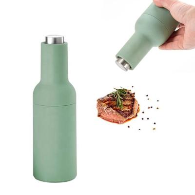 China Amazon Gravity Control Salt and Pepper Grinder Viable Hot Selling Automatic Electric Battery Operated Pepper Mill for sale