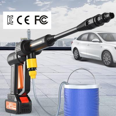 China Pressure Washer Portable Rechargeable High Pressure Washer Car Washing Guns Car Water Sprayer Machine for sale