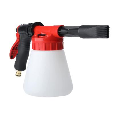 China Adjustable Foam Cannon Car Wash Foam Washer Sprayer Car Wash Foam Bottle Hose Durable Snow Foam for sale