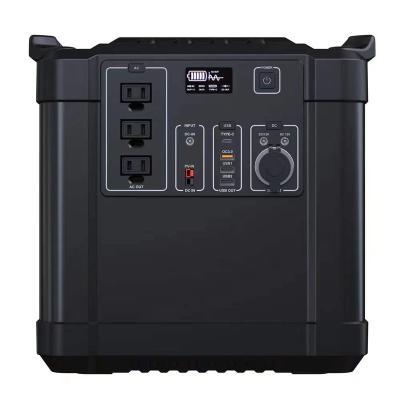 China Type C 2220Wh Portable Power Station For Home Emergency 220V Battery Power Station Portable Generators for sale