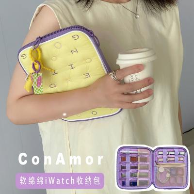 China Nonspecific ConAmor | Crossword| AppleWatch Band Bag for Series 7/SE/6/5/ iWatch Storage Bag for sale