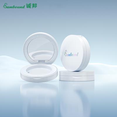 China Recycled Materials Eyeshadow Box Custom Empty Single Eyeshadow Palette Compact Cosmetic Powder Case for sale