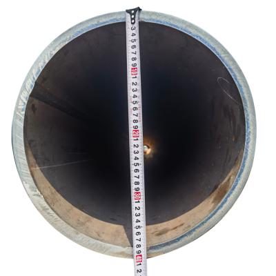 China Invoicing by theoretical weight Round Carbon Spiral Welded Steel Pipe with Standards for sale