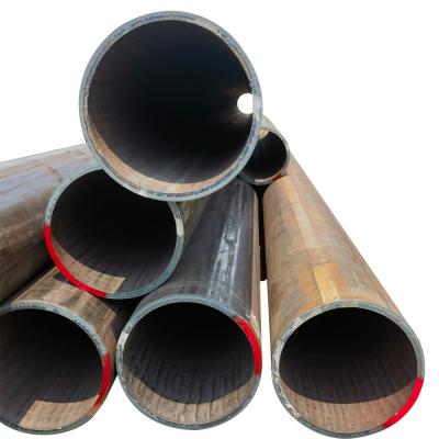 China Half Corrugated Pre Galvanized Round Carbon Pipe for Construction Industry for sale