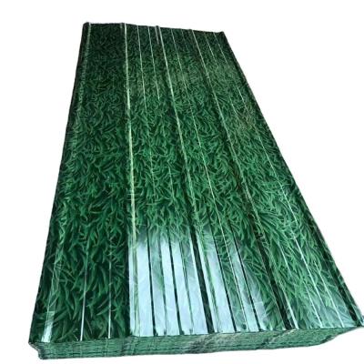 China GB Standard Alumínio Zinco Anticorrosivo Galvanizado 06mm Corrugado Fibra Curva Corrugada Ppgi Cimento Long Span Coil Para Tecelagem Folha de Plástico Telhas à venda