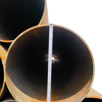 China Non-Defrmation Tubo Gi Hot Dipped Round Steel Pipe For Construction Half Corrugated for sale