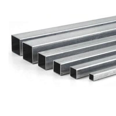 China Tubo de acero cuadrado ASTM de carbono galvanizado rectangular tubo sin costura GI tubo con conector de acero en venta