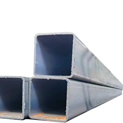 China Square Pipe Steel Galvan 3x3 Tubing 75x75 Tube Galvanized Steel Profile for Building for sale