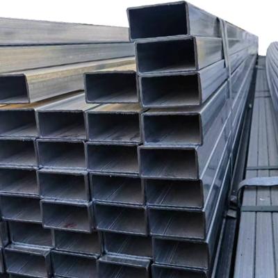 China Custom/Black/Galvanized Q195 Q235 Galvanized Square Pipe Schedule 40 Steel Channels U-Bar for sale