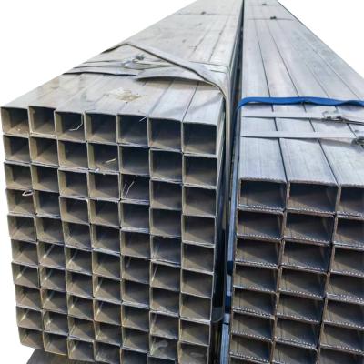 China 23mm ERW Carbon Rectangular grade Iron Pipe with Finely Processed Steel Channels for sale