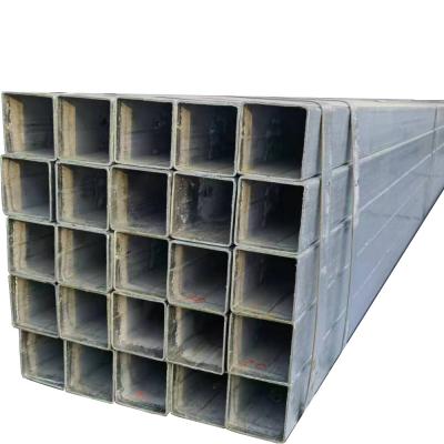 China Tubo de aço galvanizado quadrado de 55x55 4x4 polegadas, com certificado JIS à venda