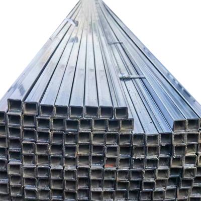 China 12M longitud de soldadura galvanizado tubo cuadrado de acero tubo de acero Gi metal 1,5x1,5 pulgadas en venta