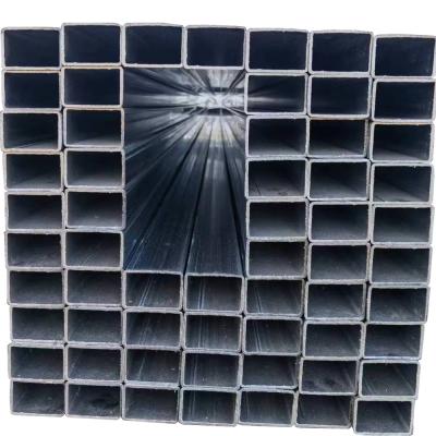 China Tubo quadrado galvanizado de 50 mm e 75 mm Q355 Tubo galvanizado de zinco alto para aço galvanizado de grau à venda