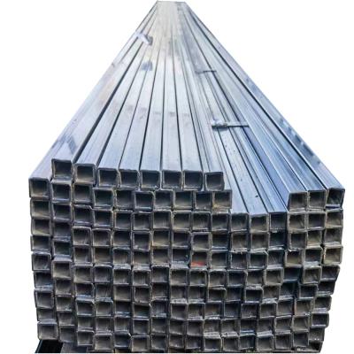 China Tubo quadrado de aço galvanizado laminado a quente de espessura de 3 mm à venda