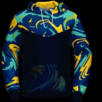 China 100% Polyester wholesale high quality sports unisex oversized OEM full sublimation custom pullover hoodies for men for sale