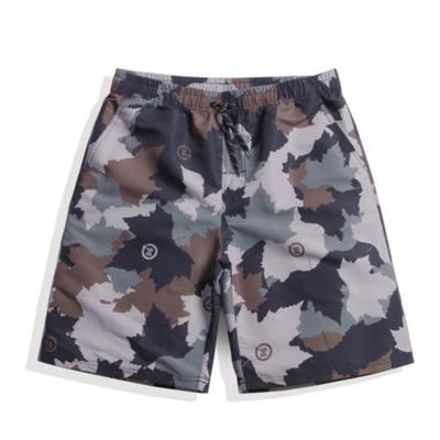 China Anti-wrinkle full of sublimation private label fitness shorts casual loose shorts 100% polyester mesh hip hop custom shorts for men for sale