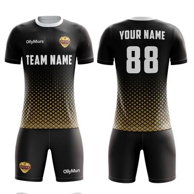 China Shirts & Tops High Quality Cheap Youth Soccer Wear Sublimation Customized Design Soccer Warm Up Suits Mens Soccer Wear Uniforms for sale