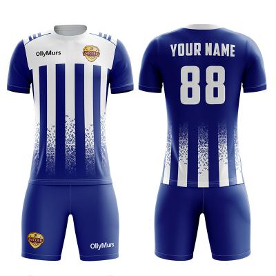 China Shirts & Tops Custom Design Cheap Soccer Uniforms Manufacturers Price Soccer Club Team Soccer Uniforms For Man for sale