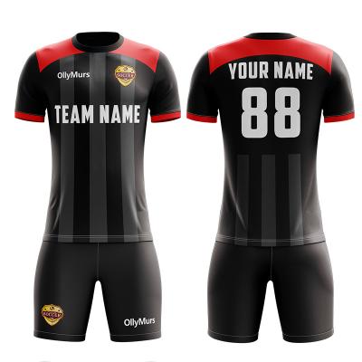 China Shirts & Wholesale Tops Design Your Own Sublimation Printed Breathable Cheap Custom Soccer Jersey Training Soccer Shirt Team for sale