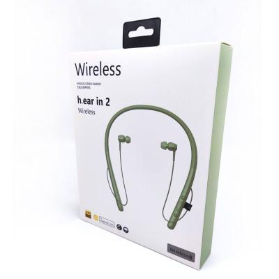 China Wireless Stereo Headset Hands Collar Free Earphone Wireless Headset Neck Band Mobile Neck Band Earphone for sale