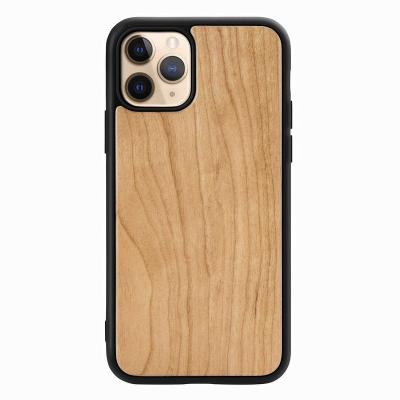 China Fanshion For iPhone 13 2021 Case/Full Wooden Shockproof Screen iPhone 12 Case/Natural Walnut Phone Cases iPhone 11 Case Protectors for sale